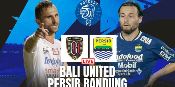 Bali United VS Persib Bandung Imbang 1-1