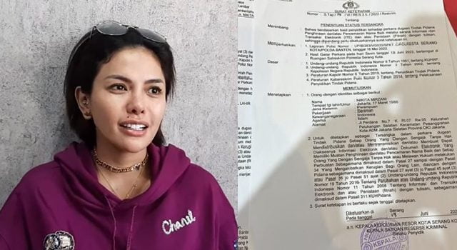 Surat Penetapan Nikita Mirzani Sebagai Tersangka Beredar Luas di Medsos