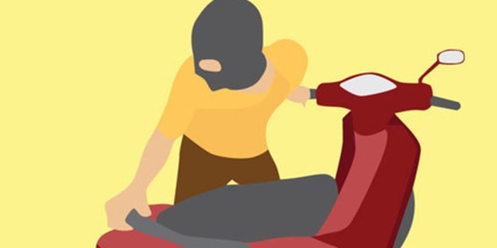 Sepasang Kekasih Nekad Curi Motor di Tangerang