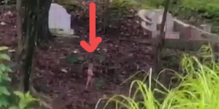 Viral, Sesosok Tuyul Berkeliaran di Areal Pemakaman