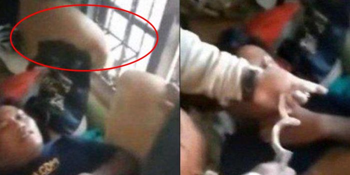 Viral, Video Pelaku Kejahatan Ditangkap dan Dinyanyikan Lagu Selamat Ulang Tahun Oleh Petugas