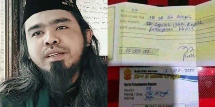 Beredar Kwitansi Tarif Berobat ke Gus Samsudin, ‘Penanganan Khusus’ Habiskan Rp 10 Juta