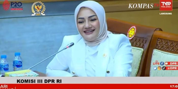 Adde Rosi Candai Kapolri Joged 17 Agustus Penuh Tekanan Saat RDP Dengan Komisi III