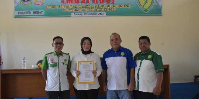 Menang Aklamasi, Adde Rosi Pimpin Pengprov PASI Banten