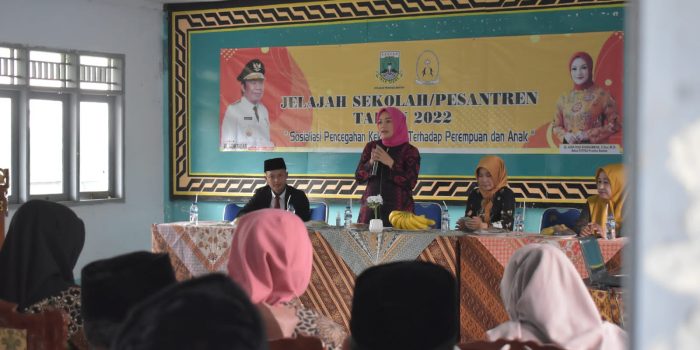 P2TP2A Sosialisasi Pencegahan Kekerasan Terhadap Anak dan Perempuan di Sekolah dan Pesantren