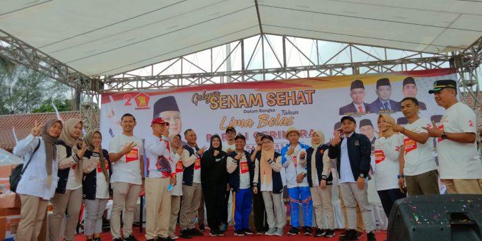 HUT Ke-15 Partai Gerindra, Bupati Pandeglang : Partai Gerindra Selalu Dukung Program Pemerintah