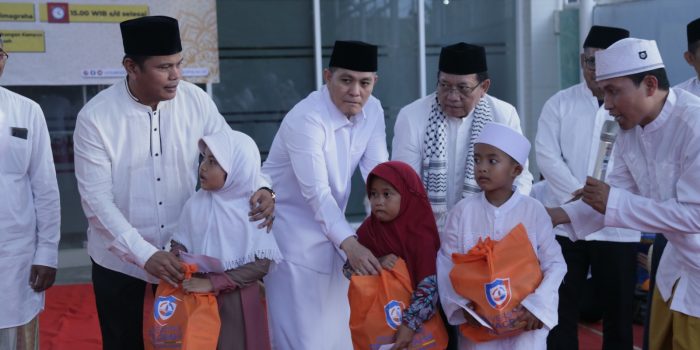 Ramadhan Berbagi, UPG Santuni Anak Yatim dan Bagikan Ratusan Paket Sembako