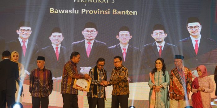Bawaslu Provinsi Banten raih juara 3 Tingkat Nasional dalam ajang Anugerah Tinarbuka 2023