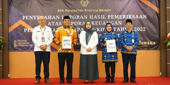 12 Kali Berturut-turut, Pemkab Serang Kembali Raih Opini WTP BPK