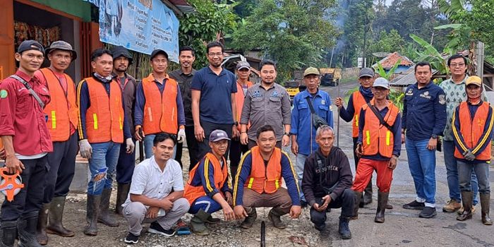 PUPR Banten Langsung Tangani Titik Longsor Ruas Jalan Ciparay-Cikumpay Lebak