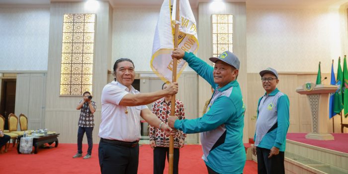 Kontingen Penas KTNA 2023 Provinsi Banten Dilepas Secara Resmi Oleh Pj Gubernur