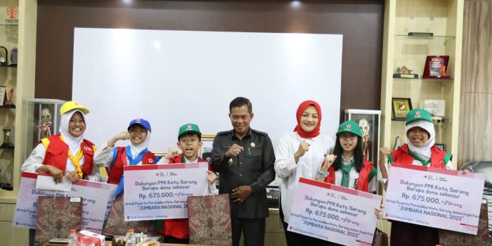 Walikota Syafrudin Lepas Kontingen PPMR Kota Serang yang Akan Mengikuti Jumbara Nasional ke-IX