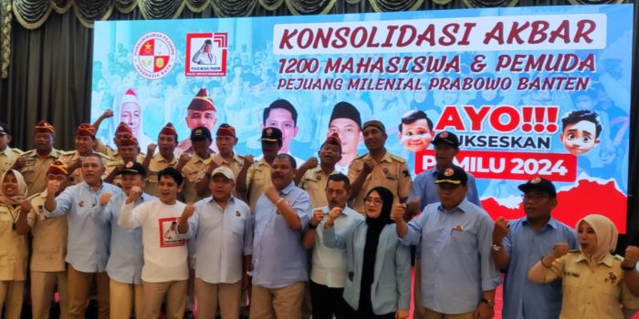 Ribuan Pemuda dan Mahasiswa Siap Menangkan Prabowo-Gibran di Banten