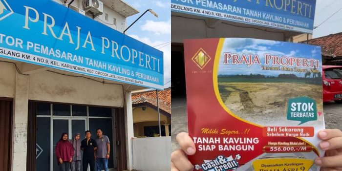 Praja Properti Tawaran Investasi Kavling Berbasis Syariah di Banten, Tanpa Bunga