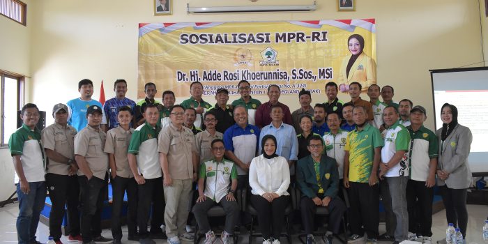 Adde Rosi Sosialisasi Empat Pilar Dikalangan Masyarakat Pencinta Olahraga