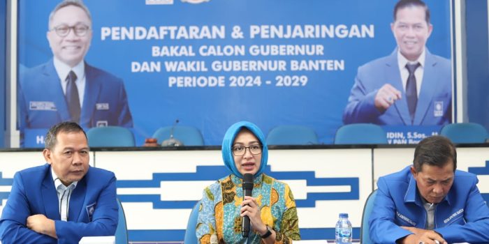 Daftar Calon Gubernur Banten, Airin Dapat Pujian Petinggi PAN Banten