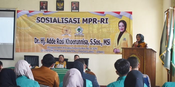 Tangkal Radikalisme, Adde Rosi Gelar 4 Pilar Kebangsaan