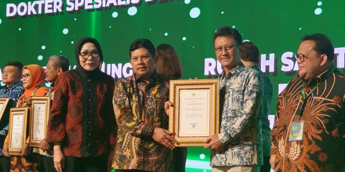 RSDP Serang Raih Penghargaan Kemenkes Bidang Uji Kompetensi