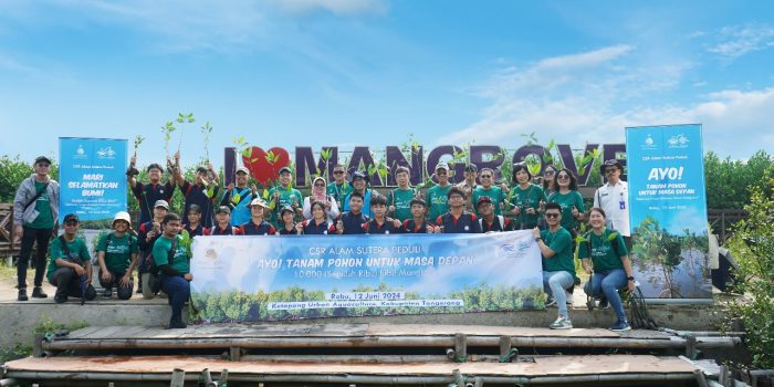 Memperingati Hari Lingkungan Hidup Sedunia, Alam Sutera Group Tanam 10 Ribu Bibit Mangrove