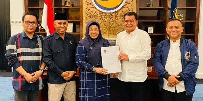 Giliran NasDem Berikan Rekomendasi ke Maesyal-Intan di Pilkada Kabupaten Tangerang