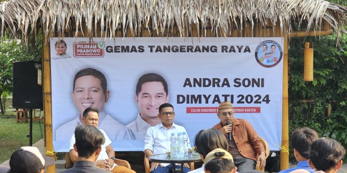 Dukung Andra Soni-Dimyati, GEMAS Tangerang Raya Bentuk Tim Pemenangan hingga Kelurahan