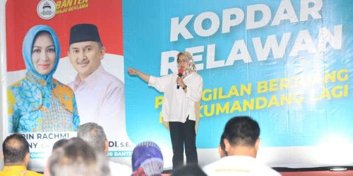 141 Komunitas Relawan Gelorakan Kemenangan Airin-Ade dan Benyamin-Pilar