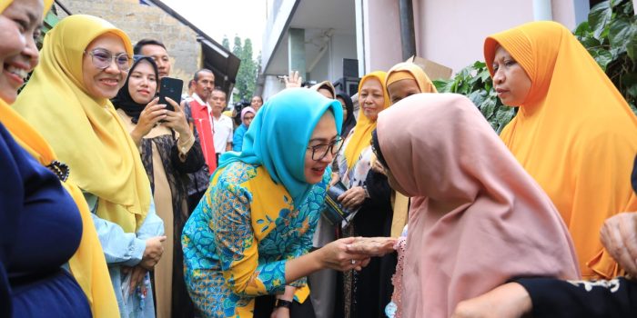 Pertama Kampanye, Airin Bicara Jaminan Kesehatan Gratis