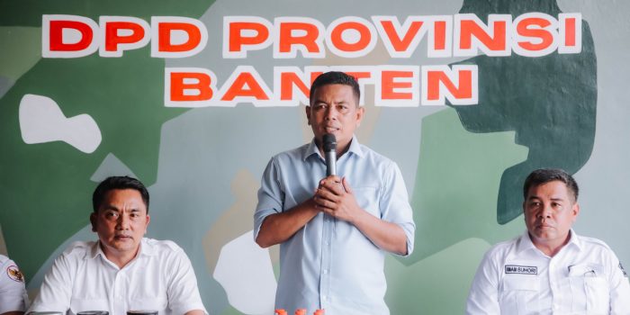 Kampanye di Markas GRIB Jaya Banten, Andra Soni Janjikan Jaminan Kesehatan, Lapangan Pekerjaan hingga Sekolah Gratis