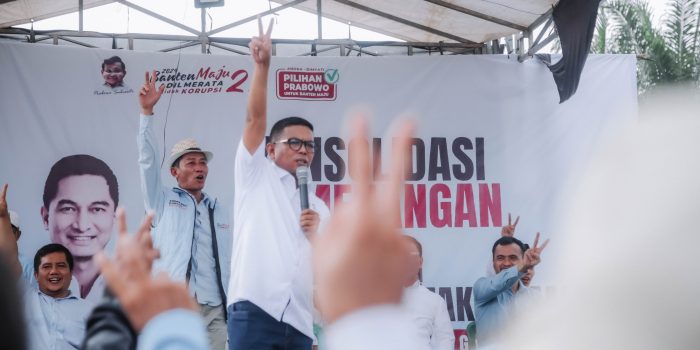 Kampanye di Lebak, Andra Soni Janji Bendungan Karian Diusahakan Jadi Tempat Wisata