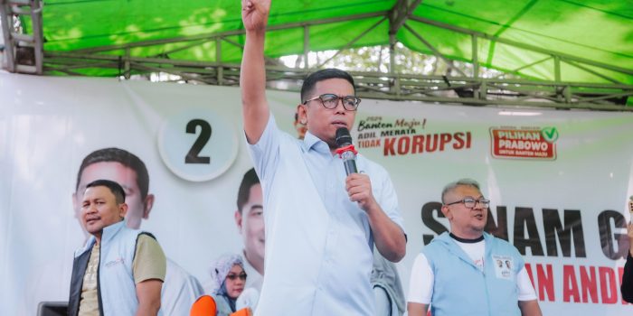 Kampanye di Malingping, Andra Soni Janji Pastikan Cilangkahan Jadi DOB
