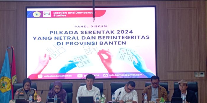 Akademisi Dorong Penyelenggara dan Penegak Hukum Netral di Pilkada Banten