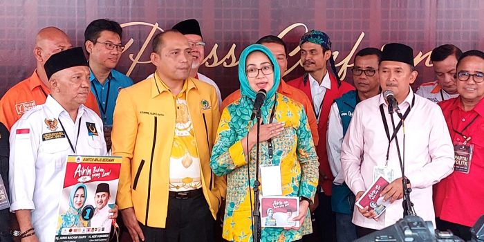 Dapat Nomor Urut 1 di Pilgub Banten, Airin-Ade Sebut Simbol Kemenangan
