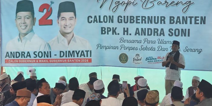Ratusan Kyai Deklarasi Dukungan untuk Pemenangan Pasangan Andra Dimyati di Pilgub Banten 2024