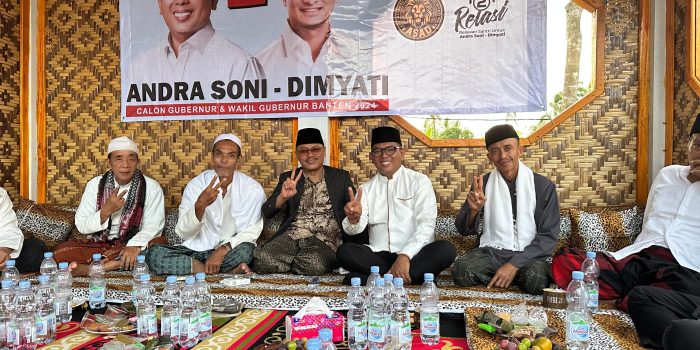 Tokoh, Ulama dan Masyarakat Deklarasi Menangkan Andra Soni: Beliau Dekat dengan Ulama