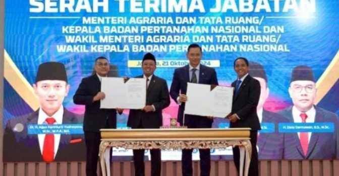 Jadi Menteri ATR/BPN, Nusron Wahid : Saya Lanjutkan Yang Dirintis Para Pemimpin Pendahulu