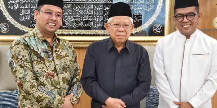 Kiai Ma’ruf Amin Ajak Kiai Dukung Cagub Banten Andra Soni