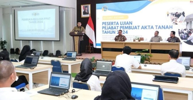 Buka Ujian PPAT 2024, Wamen Ossy Harapkan PPAT Turut Dukung Layanan Pertanahan