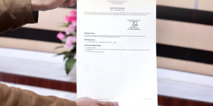 Gunakan Kesempatan Libur Lebaran Untuk Ubah Alas Hak Dari Girik Jadi Sertipikat