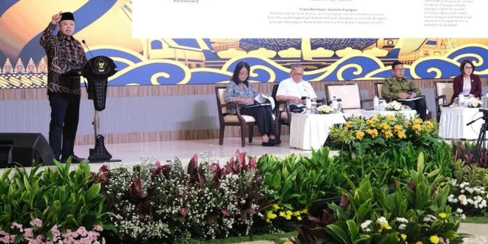 Jadi Pembicara di Pra Rakor BPK, Nusron : Tanah Adalah Pondasi Ketahanan Pangan Nasional