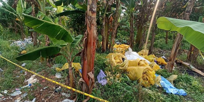 Limbah Medis Rumah Sakit Ditemukan Dibuang Sembarangan di Kota Serang, Warga Resah