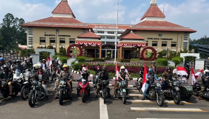 Bikers Brotherhood 1 Persen MC Banten Chapter Gelar “Patriot Ride” Peringati Hari Pahlawan