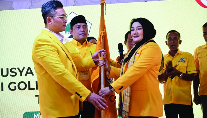 Diminta 28 PK, Adde Rosi Resmi Pimpin DPD II Golkar Lebak