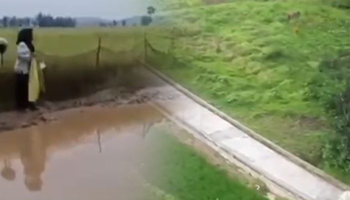 Viral Seorang Guru di Pandeglang Jatuh di Jalan Rusak Kini Sudah Diperbaiki