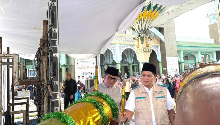 YBM PLN UP3 Cikokol Santuni 50 Anak Yatim pada Pembukaan Festival Al Azhom di Tangerang