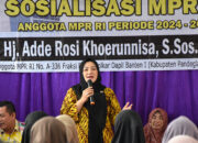 Adde Rosi Khoerunnisa Sosialisasikan Empat Pilar Kebangsaan dan Resmikan Revitalisasi SDN 3 Bintangresmi Lebak