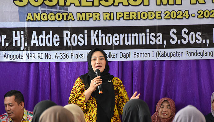 Adde Rosi Khoerunnisa Sosialisasikan Empat Pilar Kebangsaan dan Resmikan Revitalisasi SDN 3 Bintangresmi Lebak