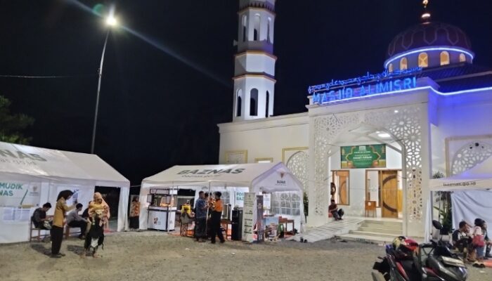 Lelah Berkendara Saat Mudik, Baznas Provinsi Banten Buka Posko di Keragilan Serang