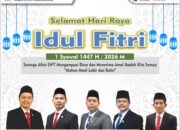 DPRD Kabupaten Pandeglang Mengucapkan Selamat Hari Raya Idul Fitri 2026