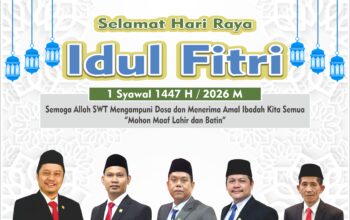 DPRD Kabupaten Pandeglang Mengucapkan Selamat Hari Raya Idul Fitri 2026