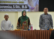 Adde Rosi Khoerunnisa Sosialisasikan Empat Pilar Kebangsaan dan Serahkan BPJS PBI di Aula PKPRI Pandeglang